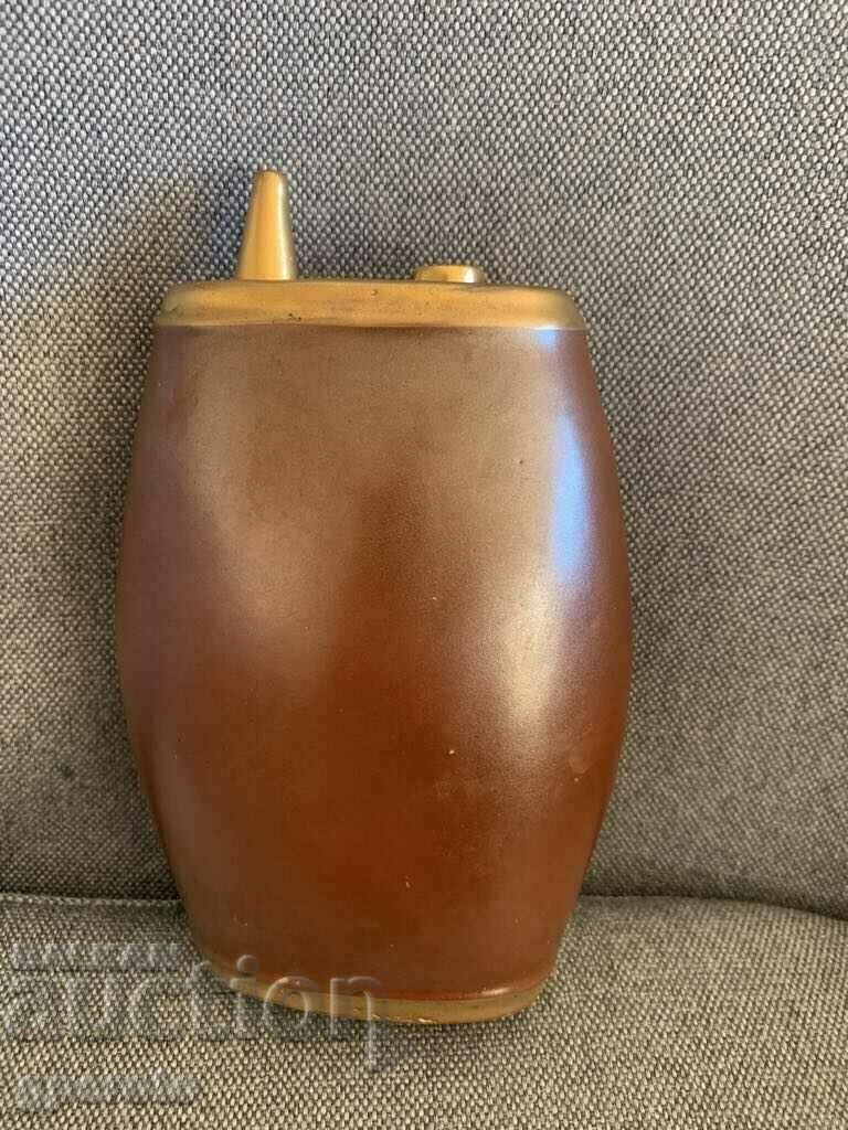 Delivery of Hand-painted old pavour, bottle-TPK "SUCCESS"