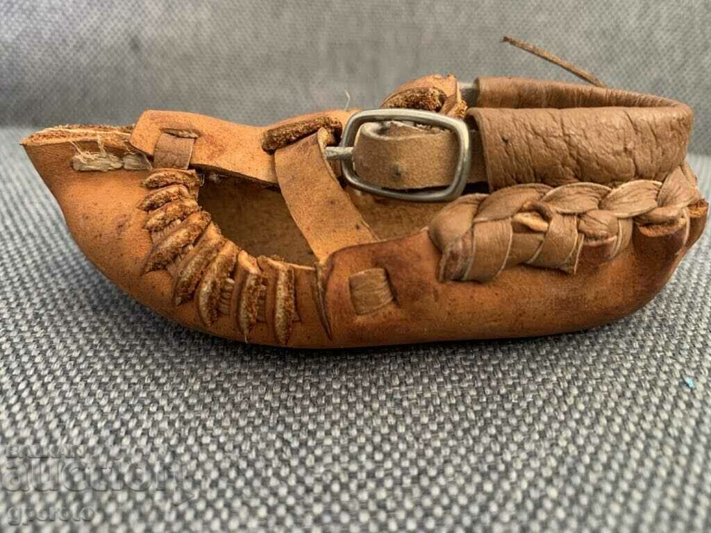 Old souvenir leather jacket