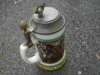 СТАРА ПОРЦЕЛАНОВА ХАЛБА С ЛАТЕРНА