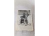 Fotografie Varna Trei fete pe plajă 1940