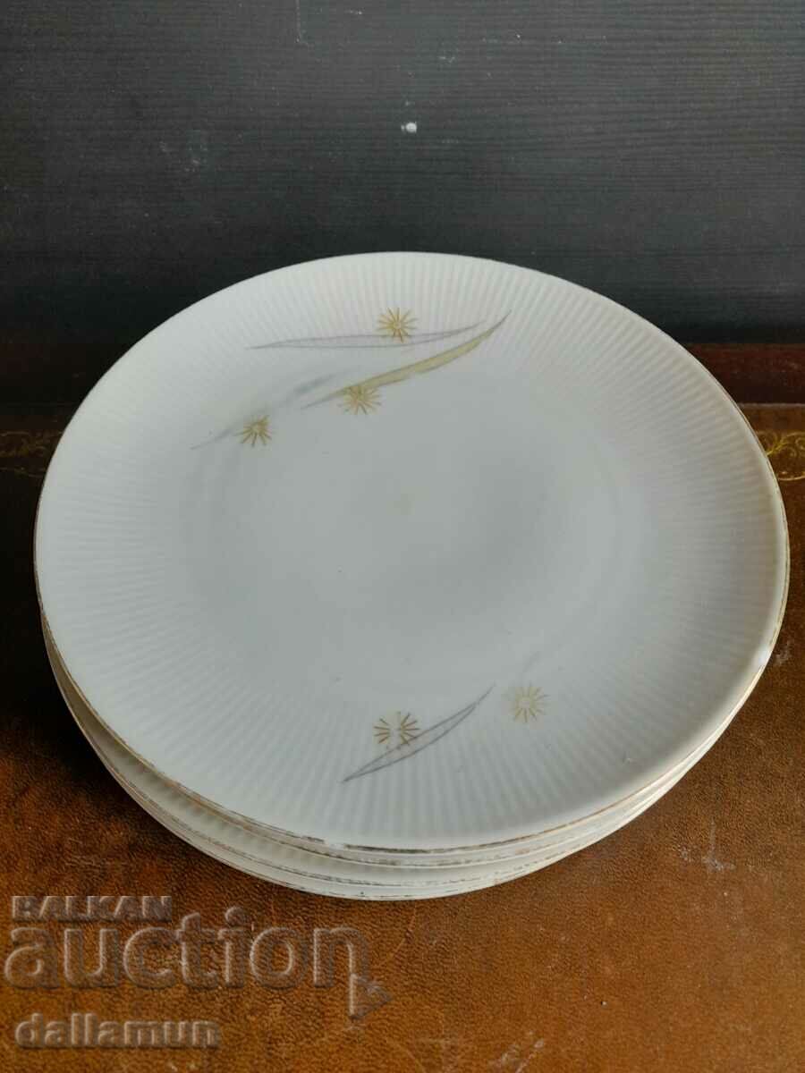 5 plates German porcelain 20 cm with price 14.00 BGN | € 7.16 5 plates German porcelain 20 cm with price 14.00 BGN | € 7.16