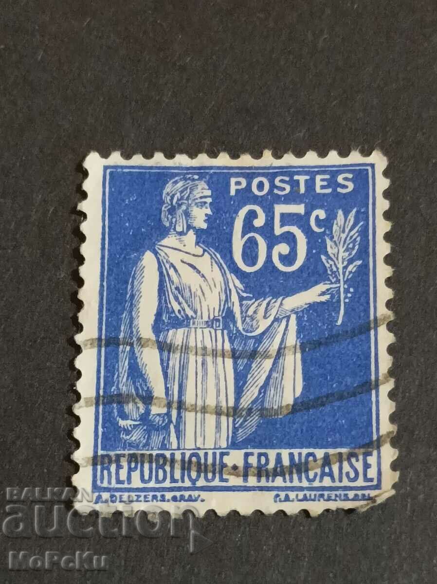 timbru poștal Franței