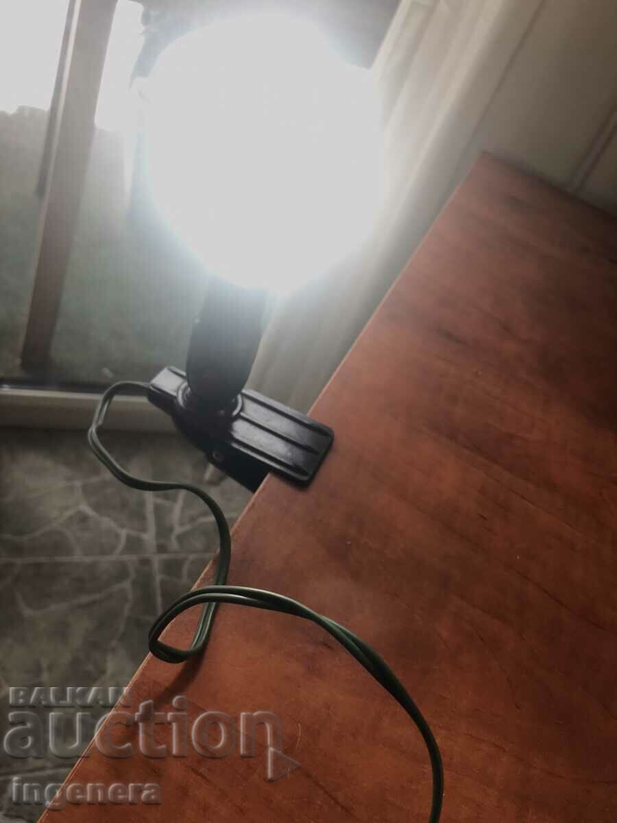 NIGHT LAMP RETRO CLIP BAKELITE KEY SOCKET with price 28.00 BGN | € 14.32