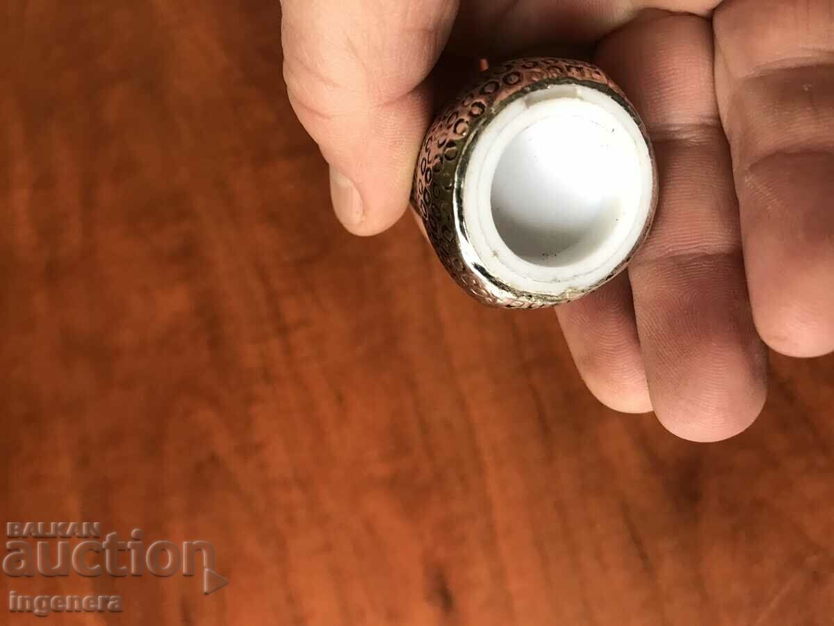 METAL SALT SHANK BEAUTIFUL HEAVY AND COMPACT ANTIQUE - 5 METAL SALT SHANK BEAUTIFUL HEAVY AND COMPACT ANTIQUE - 5