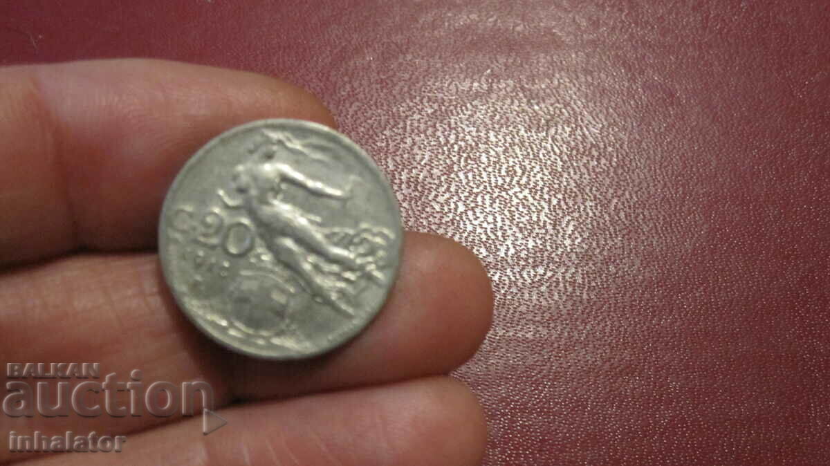 1912 20 centesimi Italia
