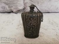 PAVUR VECHI FLORAL AUTENTICO, CUTIIE DE PULBER, RETURNARI