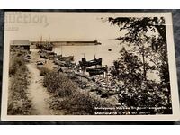Καρτ ποστάλ της Βουλγαρίας. Michurin - Θέα από το λιμάνι