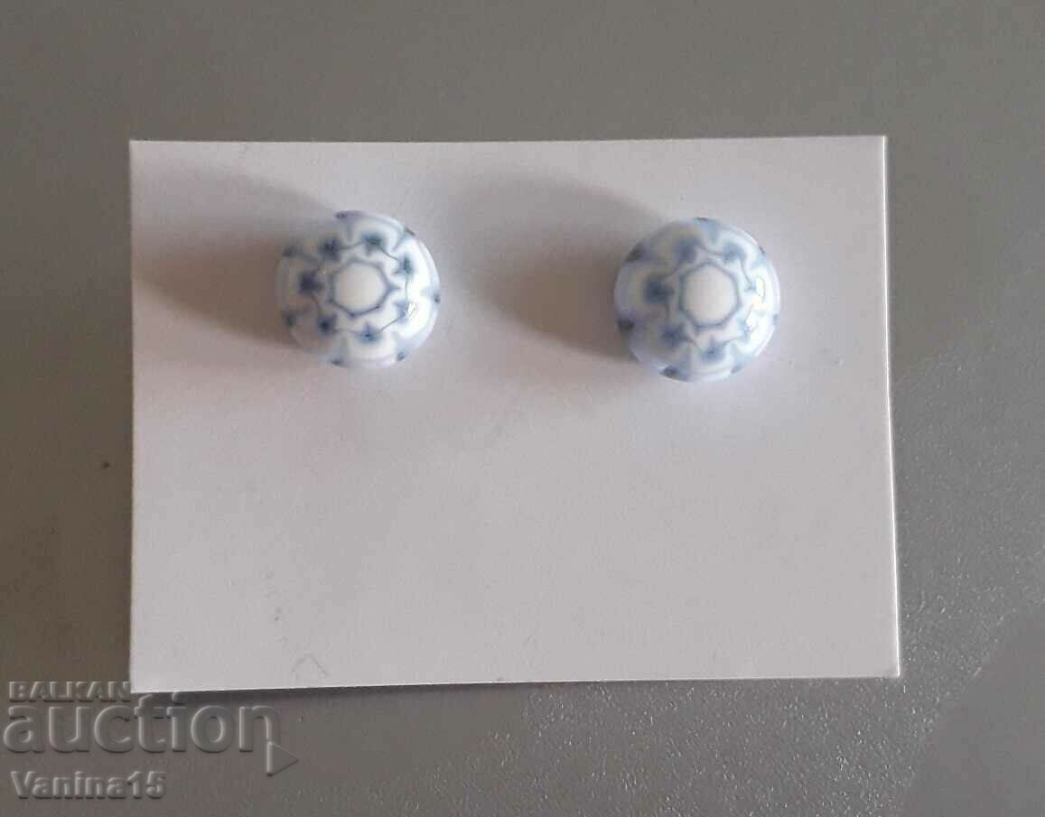 Italian Murano Millefiori Venetian Glass Earrings - 7 Italian Murano Millefiori Venetian Glass Earrings - 7