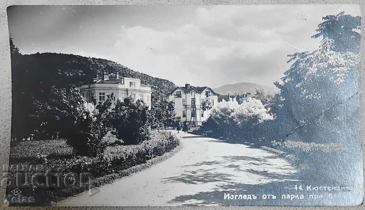Παλιά καρτ ποστάλ Κιουστεντίλ άποψη 1933