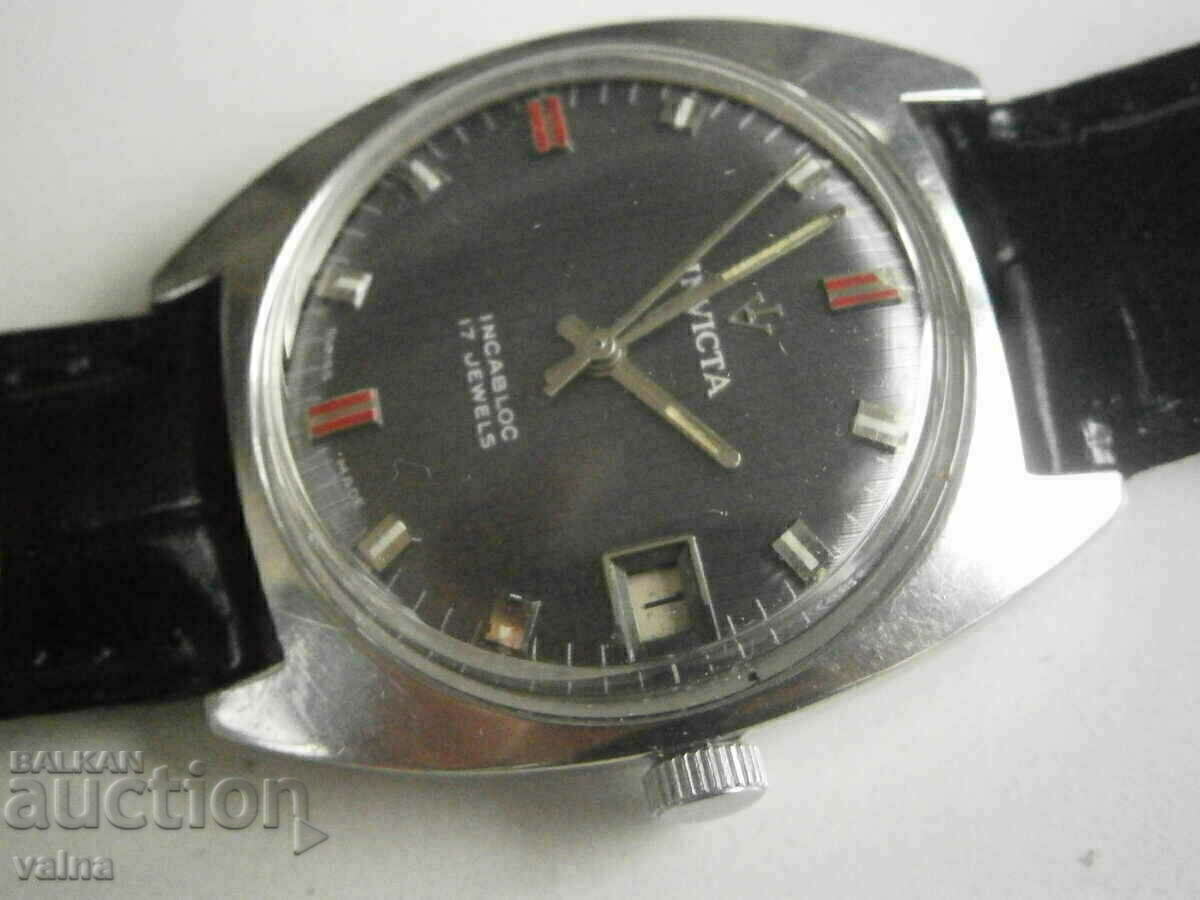 INVICTA, incabloc, 17 jewels, swiss made, TOP! with price € 75.00 | 146.69 BGN
