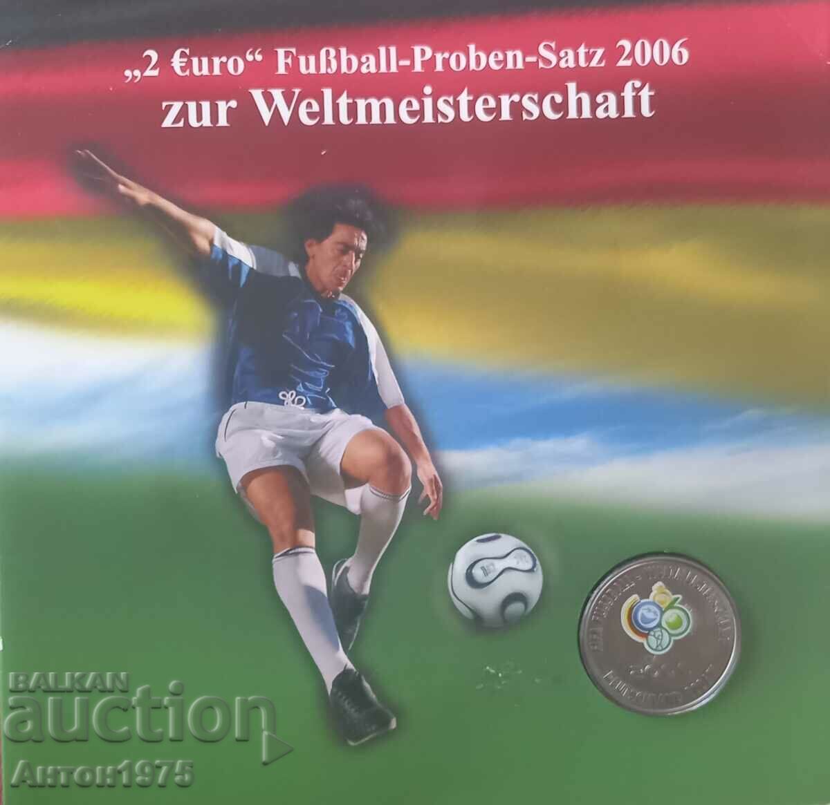 Παρτίδα πέντε τεμαχίων των δύο ευρώ Παγκόσμιο Πρωτάθλημα Γερμανίας 2006