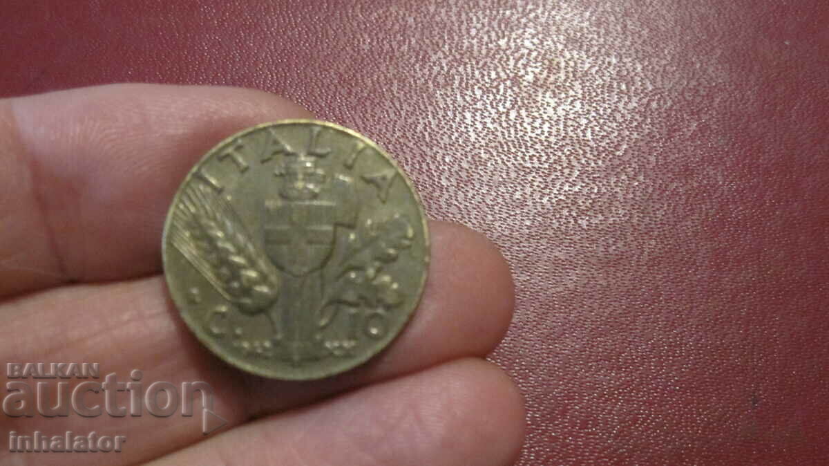 1942 year 10 centesimi Italy / 20 /