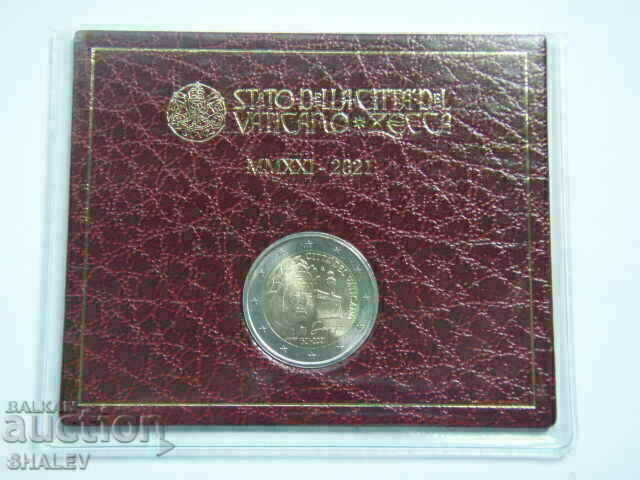 2 euro 2021 Vaticana „Dante Alighieri”(2) Vatican -(2 euro) cu preț 85.89 BGN | € 43.91