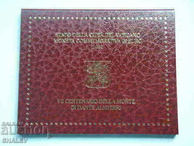 Licitație 2 euro 2021 Vaticana „Dante Alighieri”(2) Vatican -(2 euro)