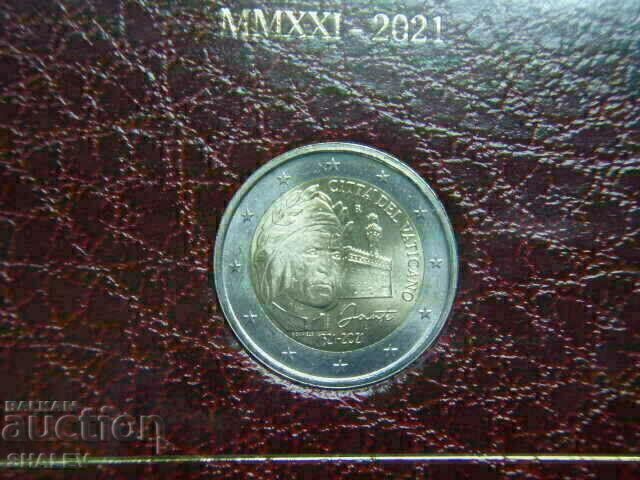 2 euro 2021 Vaticana „Dante Alighieri”(2) Vatican -(2 euro) - 5
