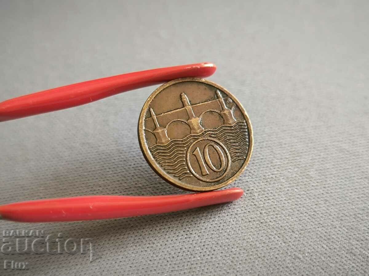 Coin - Czechoslovakia - 10 Halers | 1934 with price 5.35 BGN | € 2.74 Coin - Czechoslovakia - 10 Halers | 1934 with price 5.35 BGN | € 2.74