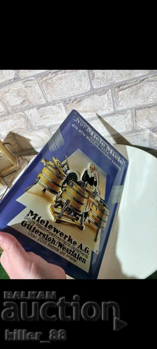 Аукцион Метална табела Аукцион Метална табела