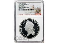 2023 George II - 2oz £5 - NGC PF70 First Releases - Silver