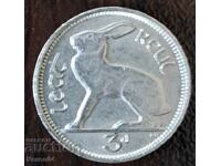 3 pence 1966, Ireland