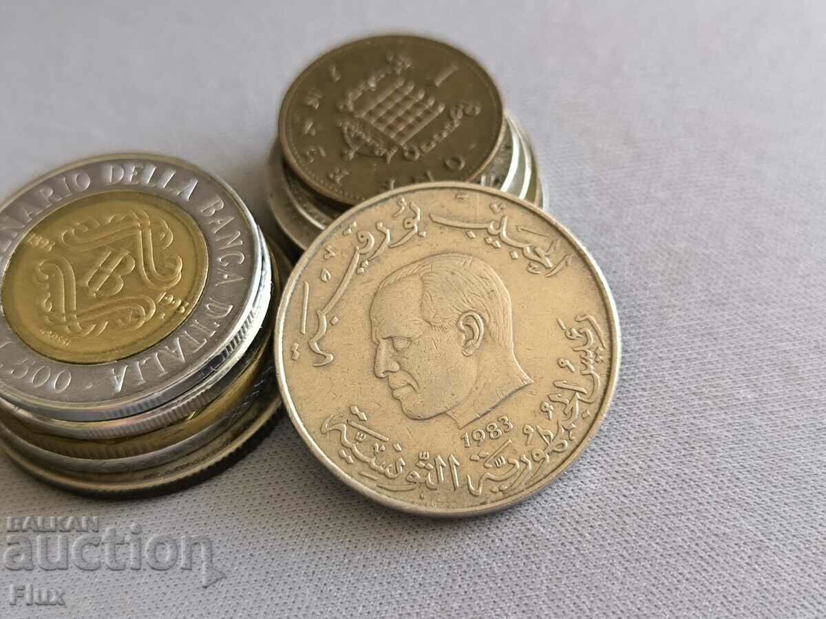 Κέρμα - Τυνησία - 1 δηνάριο | 1983 με τιμή 3.50 BGN | € 1.79 Κέρμα - Τυνησία - 1 δηνάριο | 1983 με τιμή 3.50 BGN | € 1.79