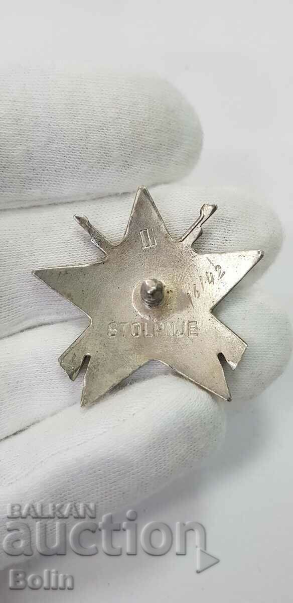 Licitație Ordinul Iugoslav Partizan Steaua Roșie gradul III Licitație Ordinul Iugoslav Partizan Steaua Roșie gradul III