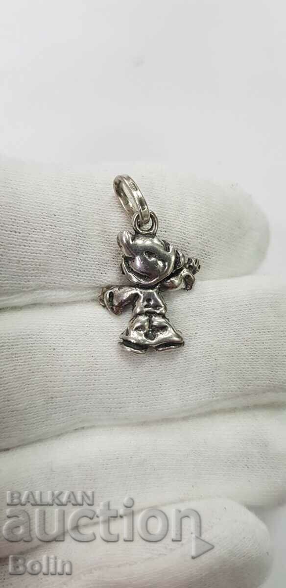 Delivery of Fairytale Silver Locket, Dwarf Pendant, Gnome 925 BC. Delivery of Fairytale Silver Locket, Dwarf Pendant, Gnome 925 BC.