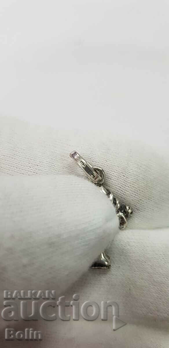 Fairytale Silver Locket, Dwarf Pendant, Gnome 925 BC. - 5 Fairytale Silver Locket, Dwarf Pendant, Gnome 925 BC. - 5