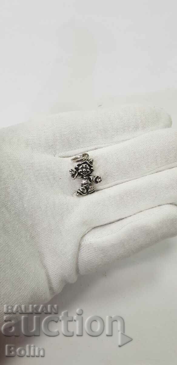 Fairytale Silver Locket, Dwarf Pendant, Gnome 925 BC. - 6 Fairytale Silver Locket, Dwarf Pendant, Gnome 925 BC. - 6