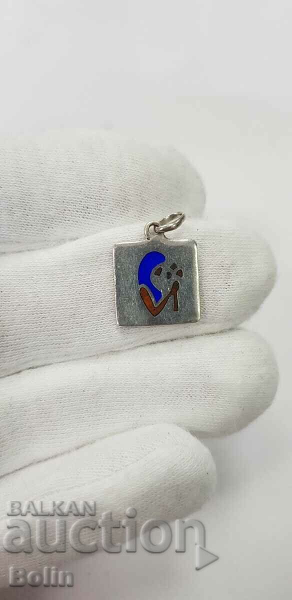 Licitație ARTĂ medalion din argint și email 925 î.Hr. - Europa