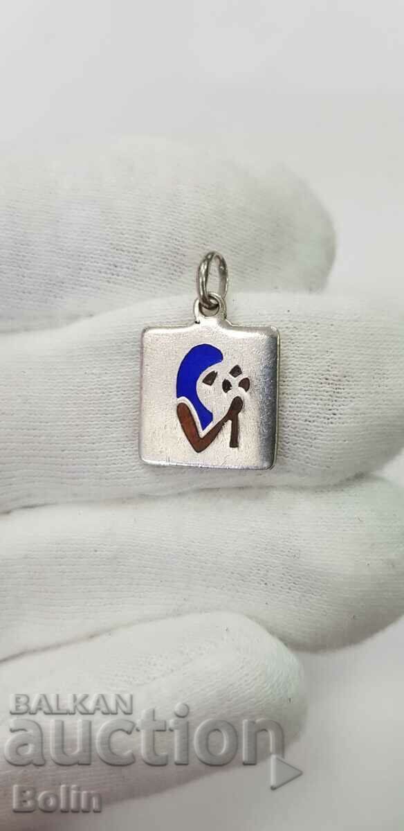 Livrarea ARTĂ medalion din argint și email 925 î.Hr. - Europa