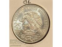 Mexic 25 pesos 1968 Argint! UNC!