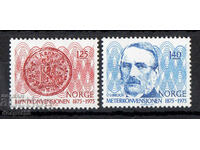1975. Норвегия. 100 год. на Конвенцията за монети и метри.