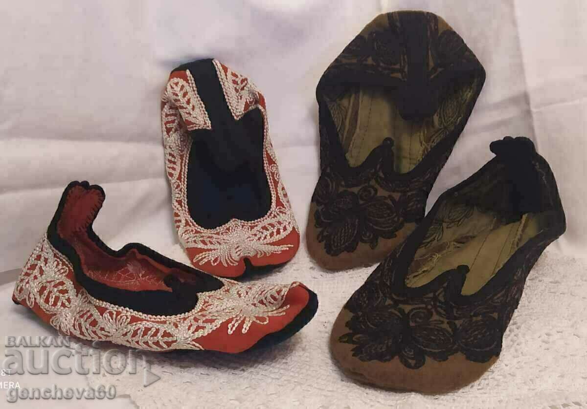 Ciorapi de lână Rodopi cu găitane/două perechi Ciorapi de lână Rodopi cu găitane/două perechi