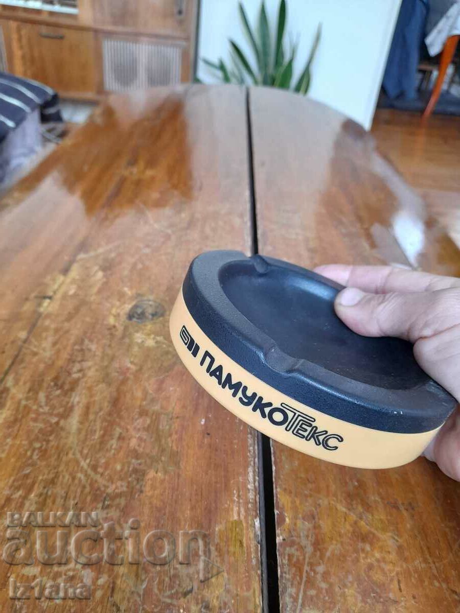 Auction Old ashtray Pamukotex Auction Old ashtray Pamukotex