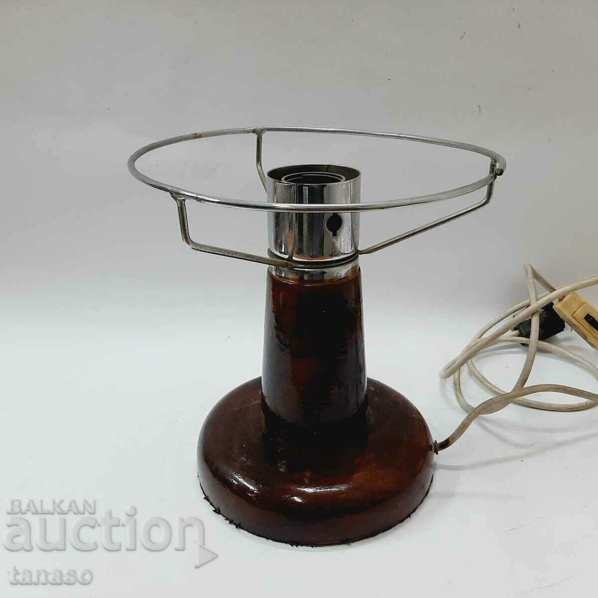 Part of a wooden table lamp (9.4) - 5