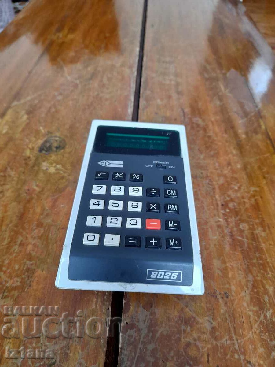 Old 8025 calculator