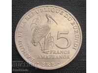 Burundi.5 francs 2014.Micteria ibis.UNC.