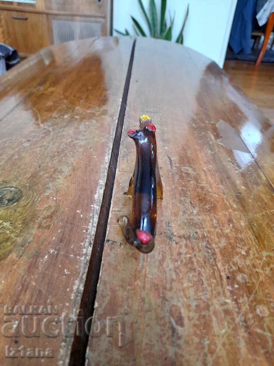 Delivery of Old glass figure, Dog figure Delivery of Old glass figure, Dog figure