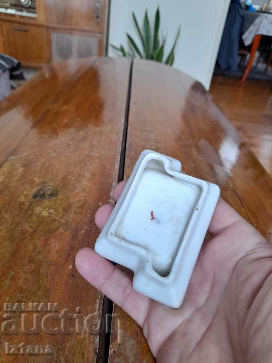 Old porcelain ashtray - 5 Old porcelain ashtray - 5