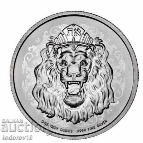 1 oz Silver Roaring Lion Ost. Niue - 2023