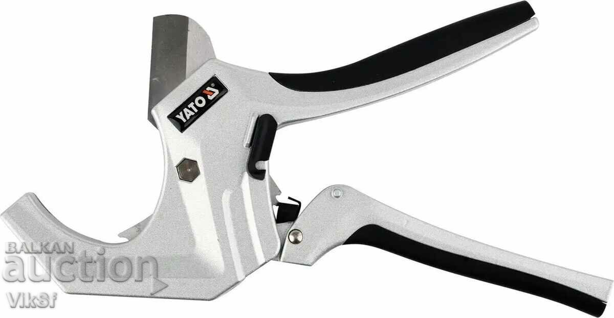 Scissors for PVC pipes YATO V-cut, F 64 mm - 5 Scissors for PVC pipes YATO V-cut, F 64 mm - 5