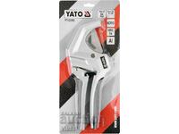 Scissors for PVC pipes YATO V-cut, F 64 mm