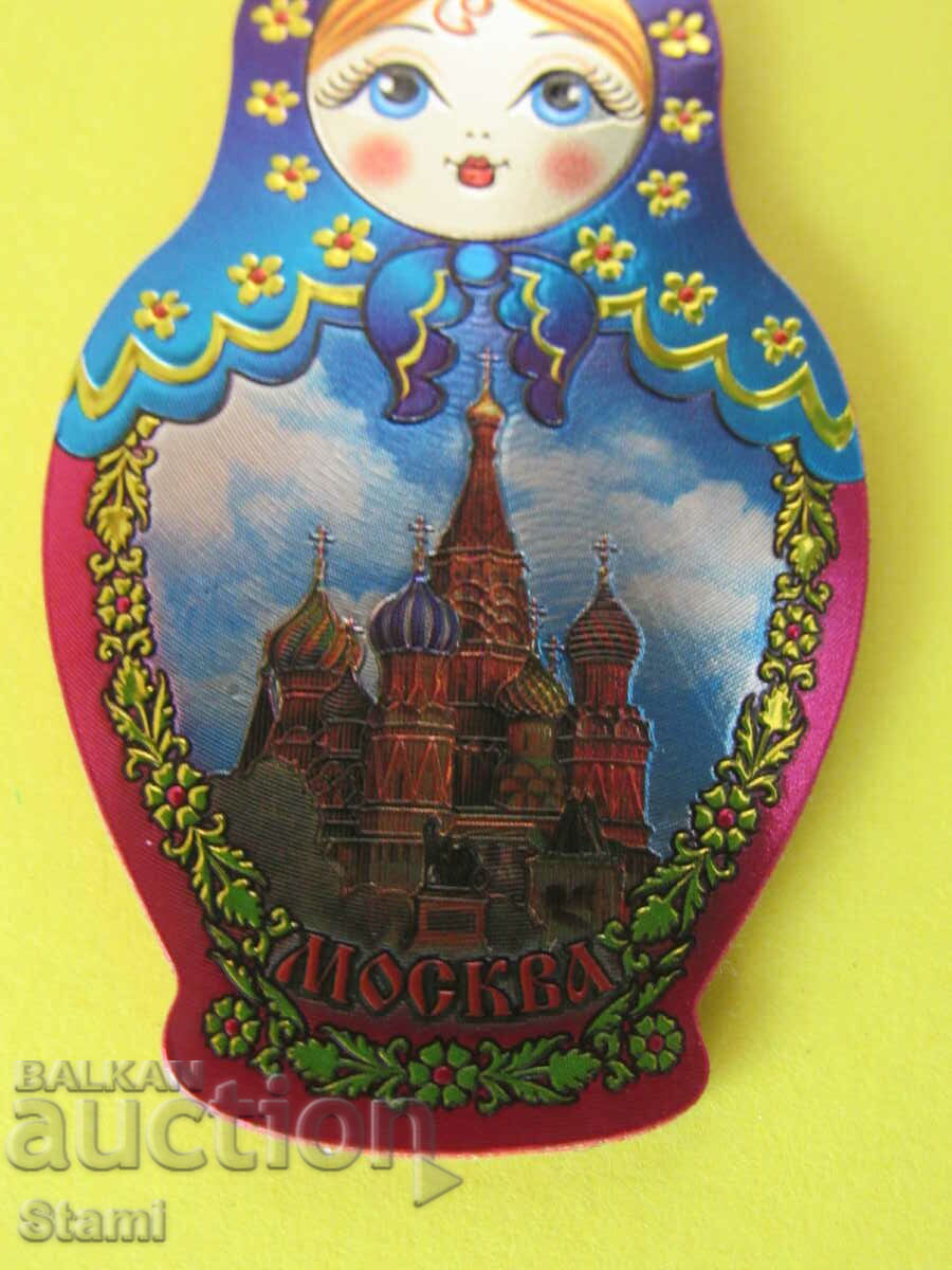 Authentic stereo magnet matryoshka from Russia-series-2