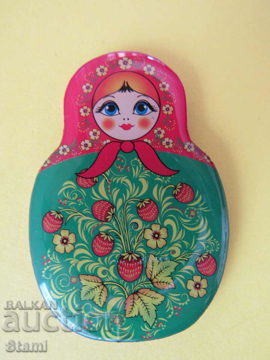 Authentic matryoshka magnet from Russia-series-2 Authentic matryoshka magnet from Russia-series-2