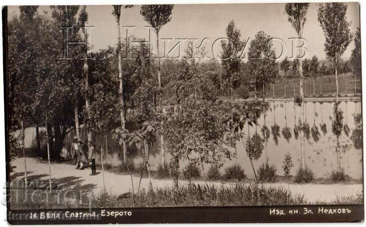 1929 OLD CARD WHITE SLATINA EZEROTO IZD ZL. NEDKOV G604 1929 OLD CARD WHITE SLATINA EZEROTO IZD ZL. NEDKOV G604