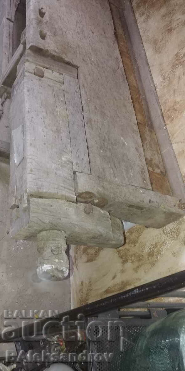 Old carpenter's counter with wooden screw with price 300.00 BGN | € 153.39 Old carpenter's counter with wooden screw with price 300.00 BGN | € 153.39