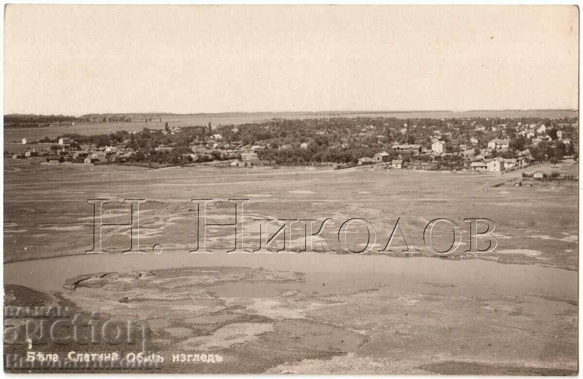 1930 OLD CARD WHITE SLATINA GENERAL APPEARANCE G607 1930 OLD CARD WHITE SLATINA GENERAL APPEARANCE G607