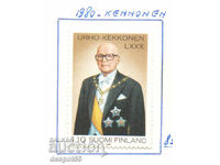 1980. Finland. 80 years since the birth of the president. Urho Kekonen