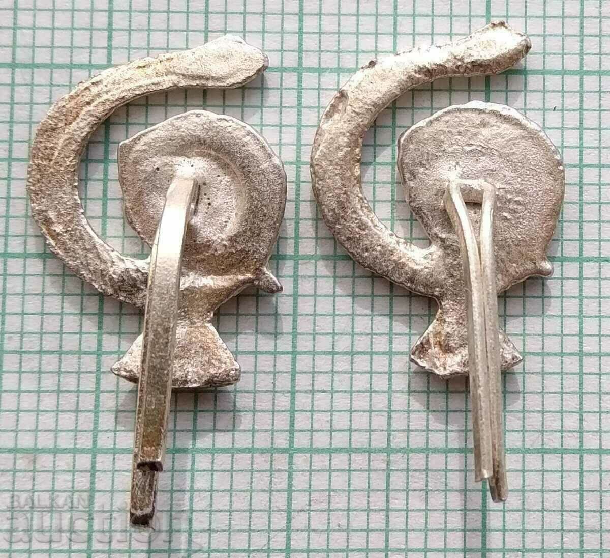 Auction 14766 Emblem of a military doctor BNA - LOT 2 pcs Auction 14766 Emblem of a military doctor BNA - LOT 2 pcs