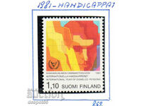 1981. Finland. International Year of Persons with Disabilities.